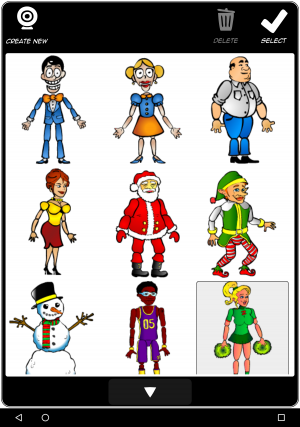comic puppet personnages
