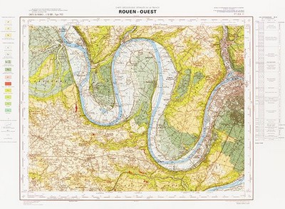 Carte Rouen